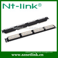 24 port UTP cat5e rj45 patch panel